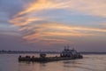 Irrawaddy River - Myanmar (Burma) Royalty Free Stock Photo