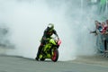 IRRC Supersport race in Ostend Belgium Royalty Free Stock Photo