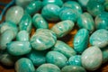 Irregular amazonite beads