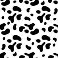Irregular blob, seamless pattern of abstract organic shapes. Abstract irregular random blobs. Simple liquid amorphous splodge. Royalty Free Stock Photo