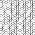 Irregular zigzag and vertical lines handdrawn seamless pattern