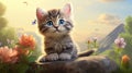 The Irresistible Allure of Cat Cuteness Royalty Free Stock Photo