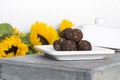 Irresistible healthy Energy Balls Royalty Free Stock Photo