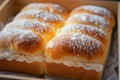 Irresistible hot bread featuring Hokkaido fresh milk cream and icing