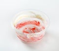 Irresistible strawberry shortcake dessert Royalty Free Stock Photo