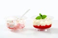 Irresistible strawberry shortcake dessert Royalty Free Stock Photo