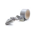 Irreversible phenomenon. Tangled up duct tape. Royalty Free Stock Photo