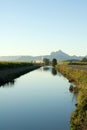 Irrigation Canal Royalty Free Stock Photo