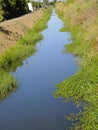 Irrigation Canal Royalty Free Stock Photo