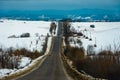 An irritated driver moves slowly on extremely poor Ukrainian roads