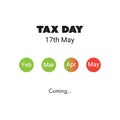 IRS Tax Day Is Coming - Design Template