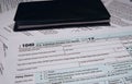 IRS Tax Form 1040 Royalty Free Stock Photo