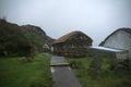 Irsih Village Glencolumbkille on the coast