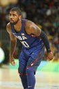 Irving Kyrie of team United States in action during group A basketball match between Team USA and Australia of the Rio 2016 Royalty Free Stock Photo