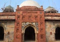Isa Khan Niyazi mosque at Humayun's Tomb complex, Delhi, India Royalty Free Stock Photo