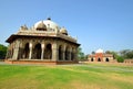 Isa Khan tomb complex Royalty Free Stock Photo