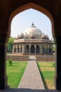 Isa Khan Tomb Royalty Free Stock Photo