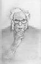 Isaac Asimov American science fiction writer Royalty Free Stock Photo