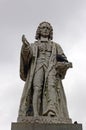 Isaac Watts statue, Southampton Royalty Free Stock Photo