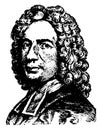 Isaac Watts, vintage illustration