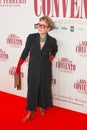 Isabel Ordaz posing during the red carpet of the premiere, La reina del convento, Madrid Spain