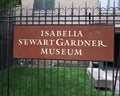 Isabella Stewart Gardner Museum Royalty Free Stock Photo