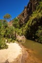 Isalo National Park in the Ihorombe Region, Madagascar Royalty Free Stock Photo