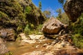 Isalo National Park in the Ihorombe Region, Madagascar Royalty Free Stock Photo