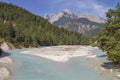 Isar near Scharnitz Royalty Free Stock Photo