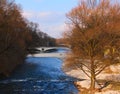 The Isar River, Munich Royalty Free Stock Photo