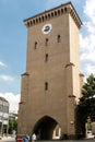 Isartor gate tower from historic Munich