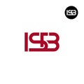 ISB Logo Letter Monogram Design Royalty Free Stock Photo