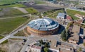 Iscar bullring is a municipality in the Tierra de Pinares region in the province of Valladolid, Spain