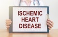 Ischemic heart disease inscription. Coronary disease