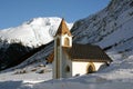 Ischgl Austria Church Snow Drifts