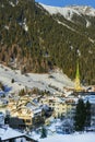 Austrian Alps ski resort Ischgl.