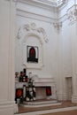 Ischia - Altare sinistro della Chiesa dell`Immacolata del Castello Aragonese