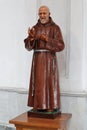 Ischia - Statua di Padre Pio nella Chiesa di Santa Maria di Portosalvo