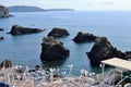 Ischia - Panorama dal belvedere di Cartaromana Royalty Free Stock Photo