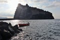 Ischia - Castello Aragonese da Piazzale delle Alghe all`alba