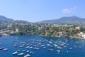 Ischia island - view from castle Aragonese, Italy Royalty Free Stock Photo