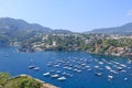 Ischia island - view from castle Aragonese, Italy Royalty Free Stock Photo