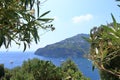 Ischia island - view from castle Aragonese, Italy Royalty Free Stock Photo