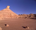 Ischigualasto rock formations in Valle de la Luna, moon valley san juan providence Argentina