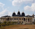 Isckon temple at imphal, manipur, india.. Royalty Free Stock Photo