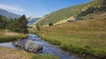 The Incles river in the Andorran mountains.