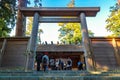 Ise Jingu Naiku(Ise Grand shrine - inner shrine) in Ise City, Mie Prefecture Royalty Free Stock Photo