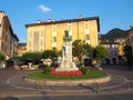Iseo, Brescia, Italy. Views of the streets of the village. It`s a famous Italian resort