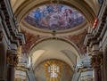 Isernia, Molise. The Cathedral of St. Peter the Apostle is the most important Catholic building of the city of Isernia, mother chu