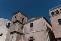 Isernia, Molise. Church of Santa Chiara. View of the main facade